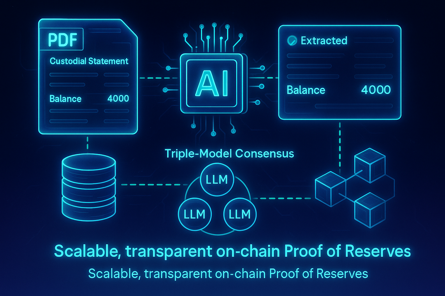 New AI PDF Parsing for On-Chain Proof of Reserves